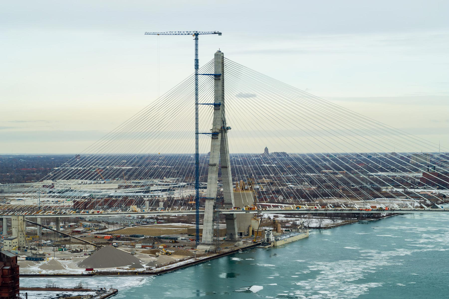 Gordie Howe International Bridge - Premiere Concrete Admixtures