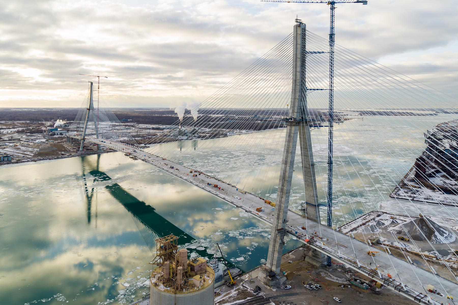 Gordie Howe International Bridge - Premiere Concrete Admixtures